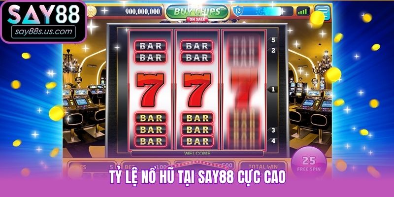 Tỷ lệ nổ hũ tại Say88 cực cao